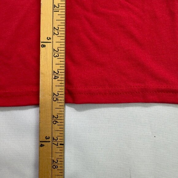 Royal Apparel T-Shirt Unisex XS Red Cotton Soft Lightweight Casual Basic Tee - Picture 5 of 5